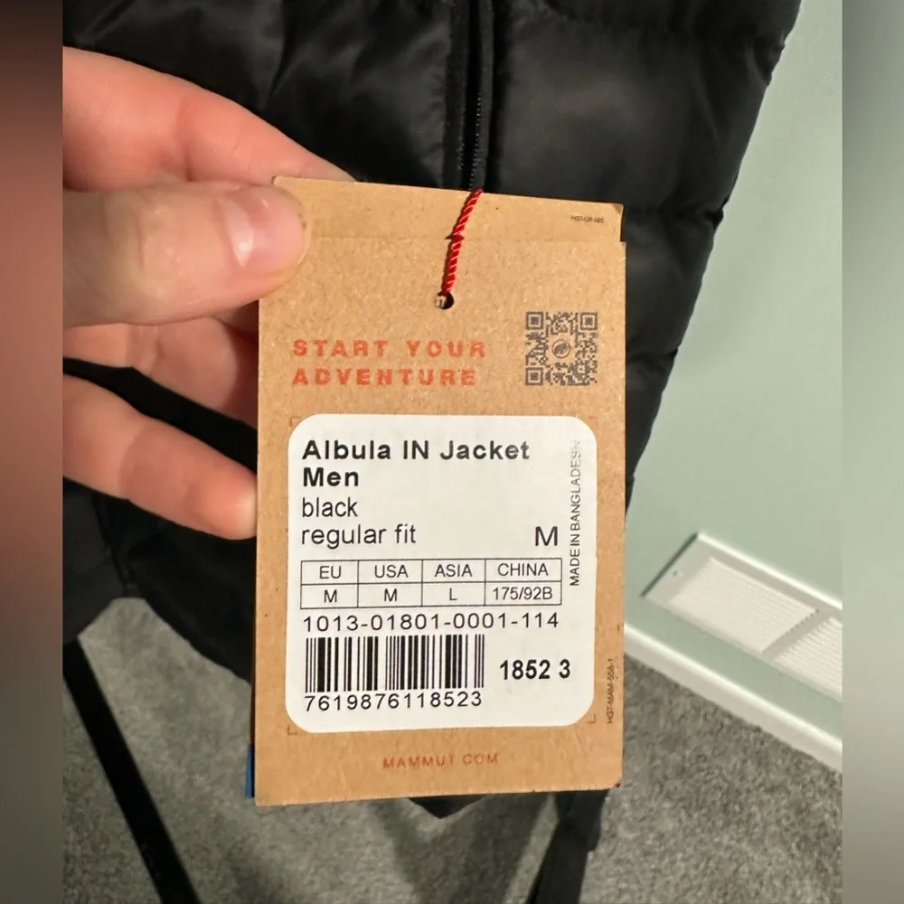 Albula IN Jacket Men - black medium - Picture 5 of 5